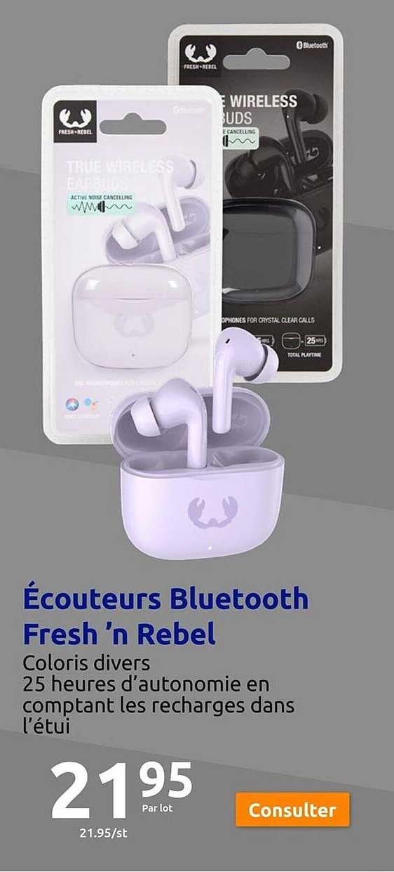 acouteurs bluetooth fresh 'n rebel