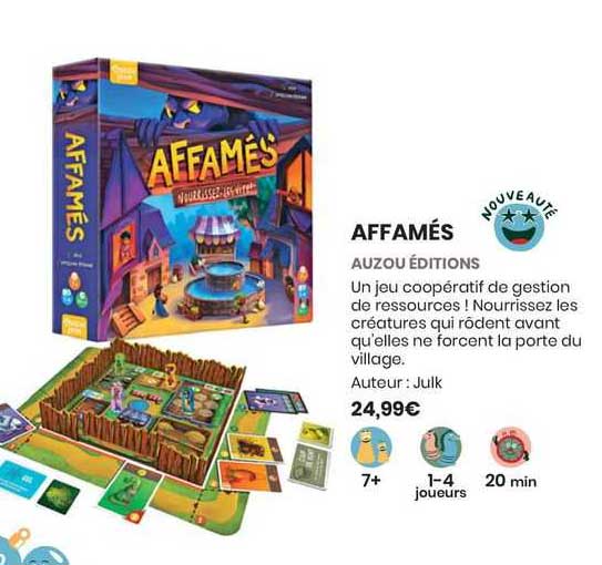 affamés auzou éditions
