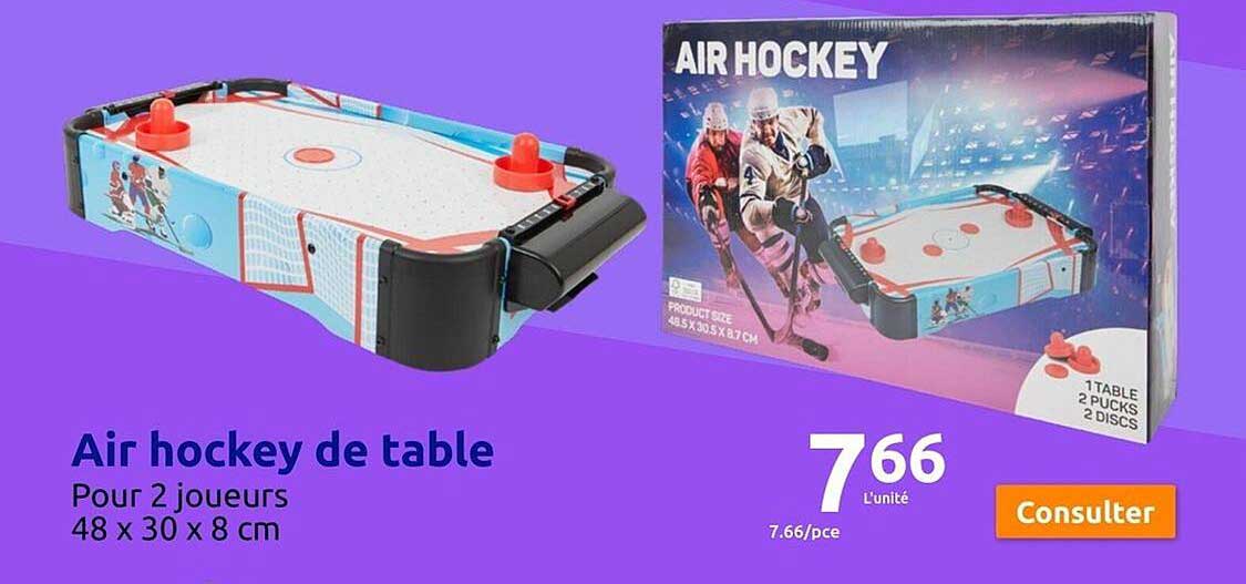 air hockey de table