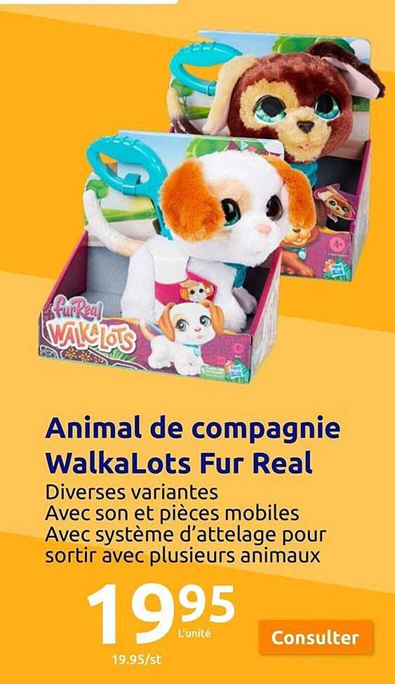 Animal De Compagnie Walkalots Fur Real