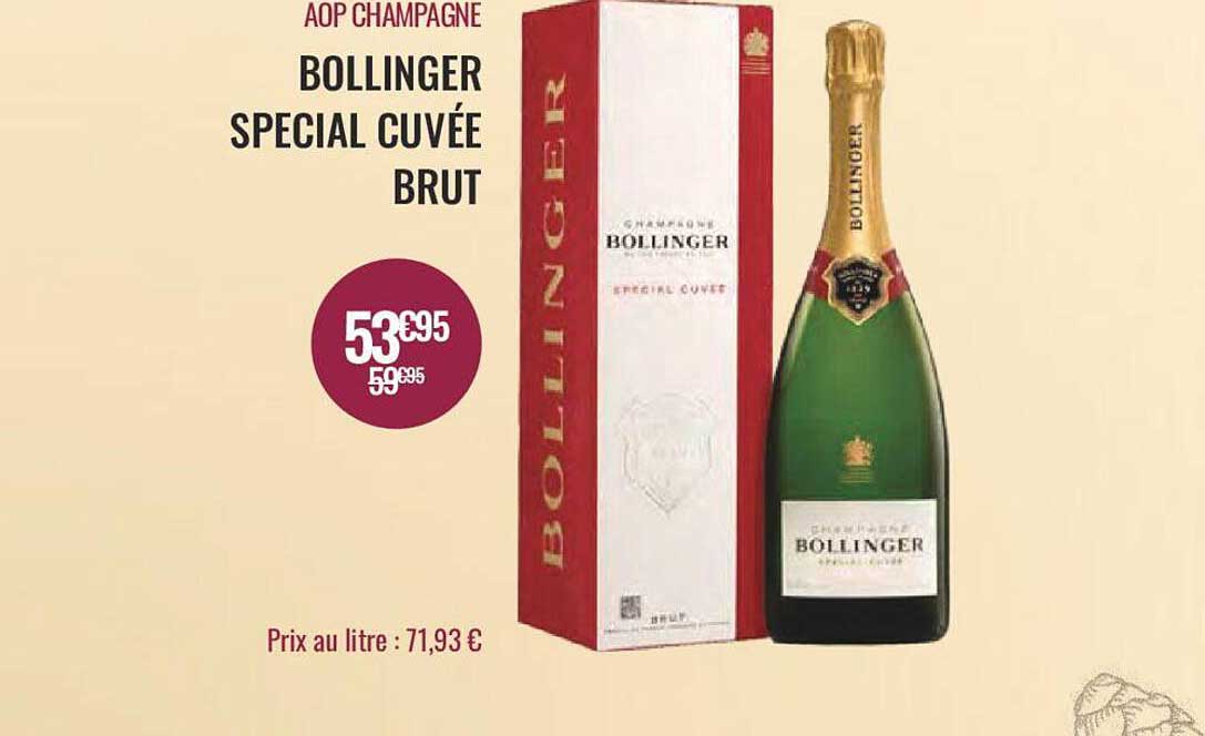 Aop Champagne Bollinger Special Cuvée Brut