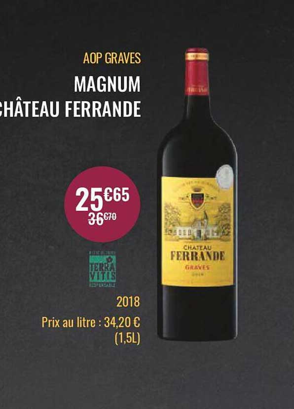 aop graves magnum château ferrande