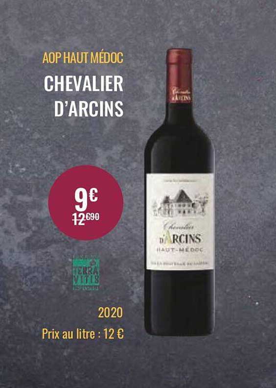 aop haut médoc chevalier d'arcins