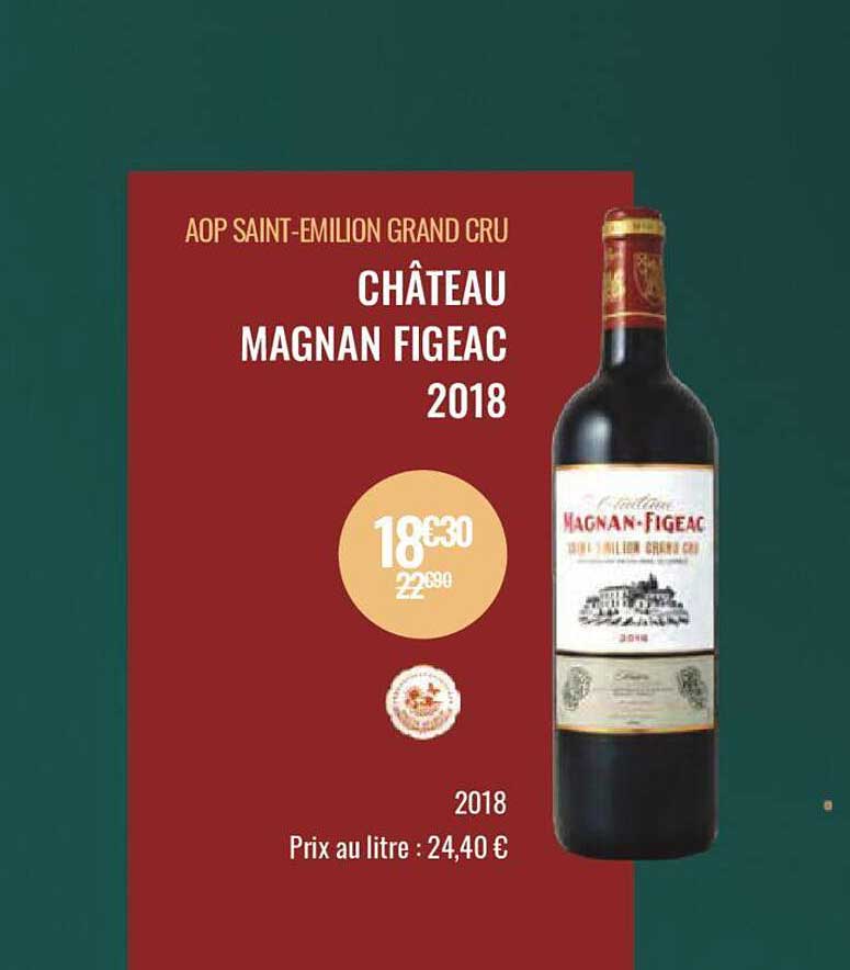 aop saint-émilion grand cru château magnan figeac 2018