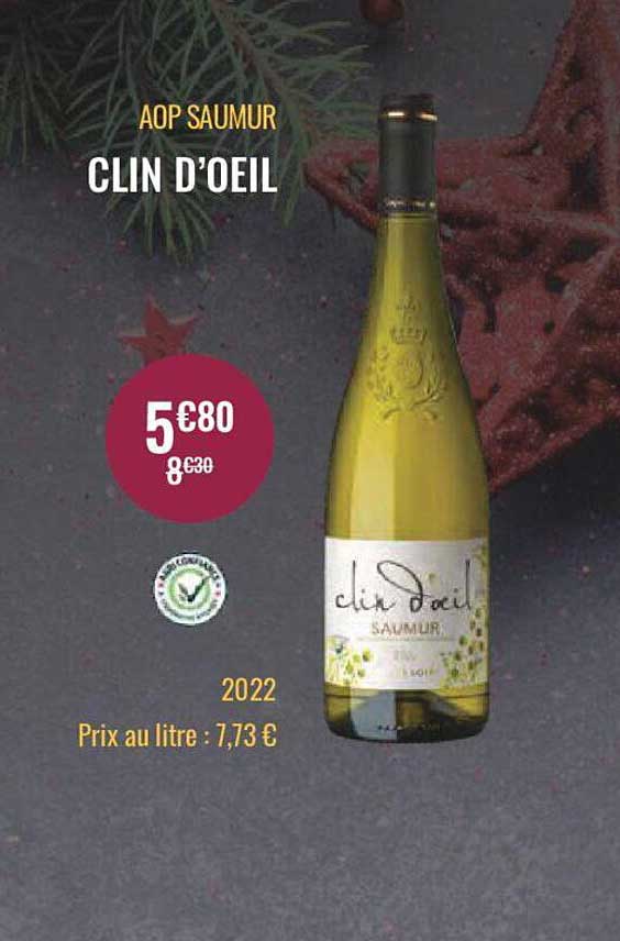 aop saumur clin d'oeil