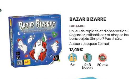 bazar bizarre gigamic