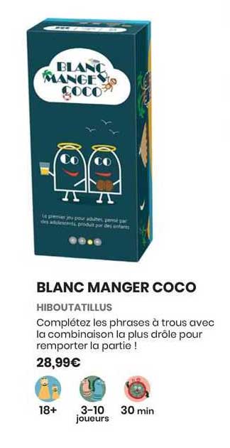 blanc manger coco - hiboutatillus