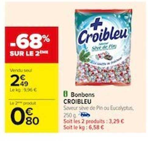 bonbons croibleu