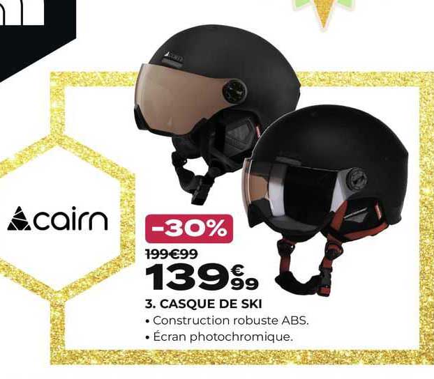 casque de ski cairn