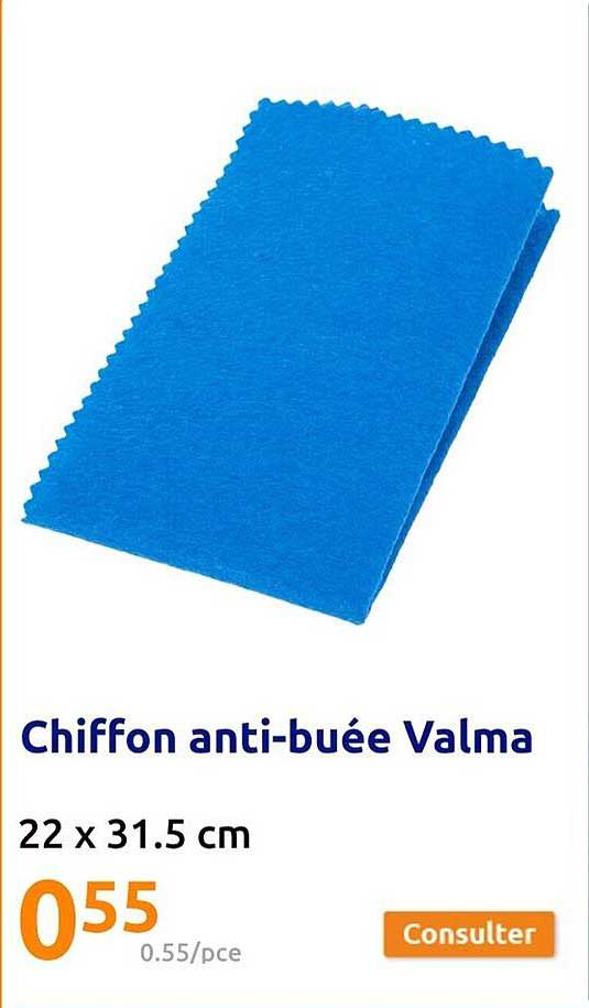chiffon anti-buee valma