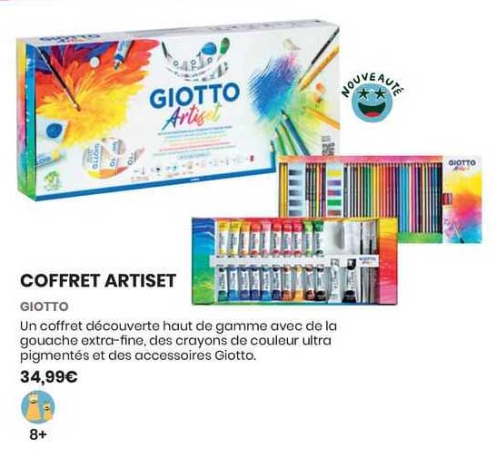 Coffret Artiset Giotto
