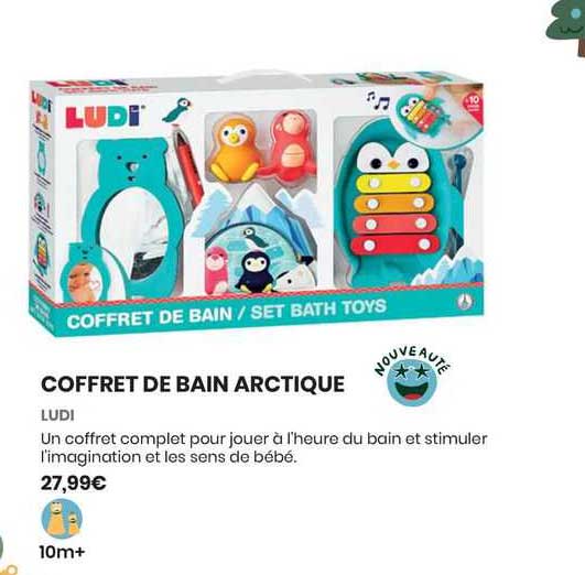 coffret de bain arctique - ludi