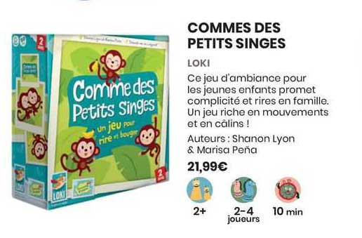 commes de petits singes loki
