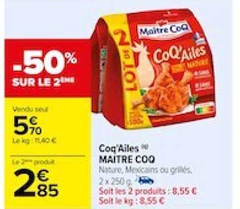 coq'Ailes maître coq