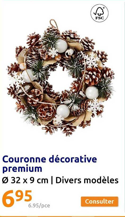 couronne decorative premium