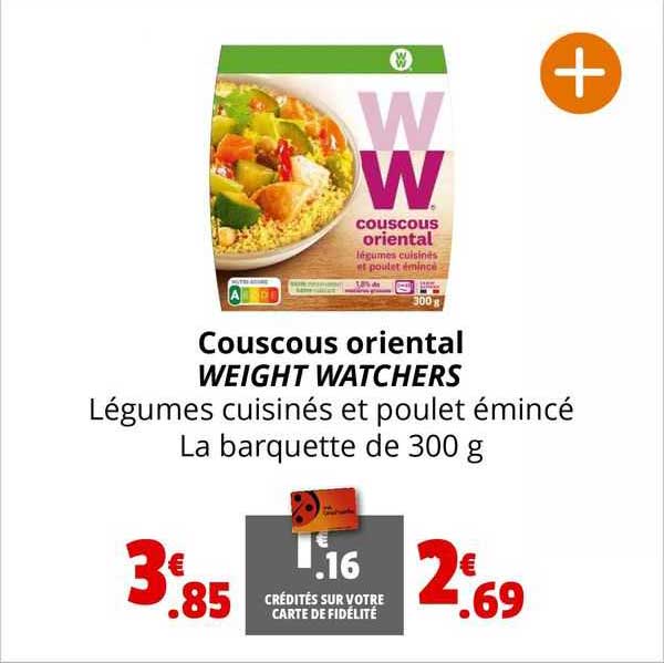 couscous oriental weight watchers
