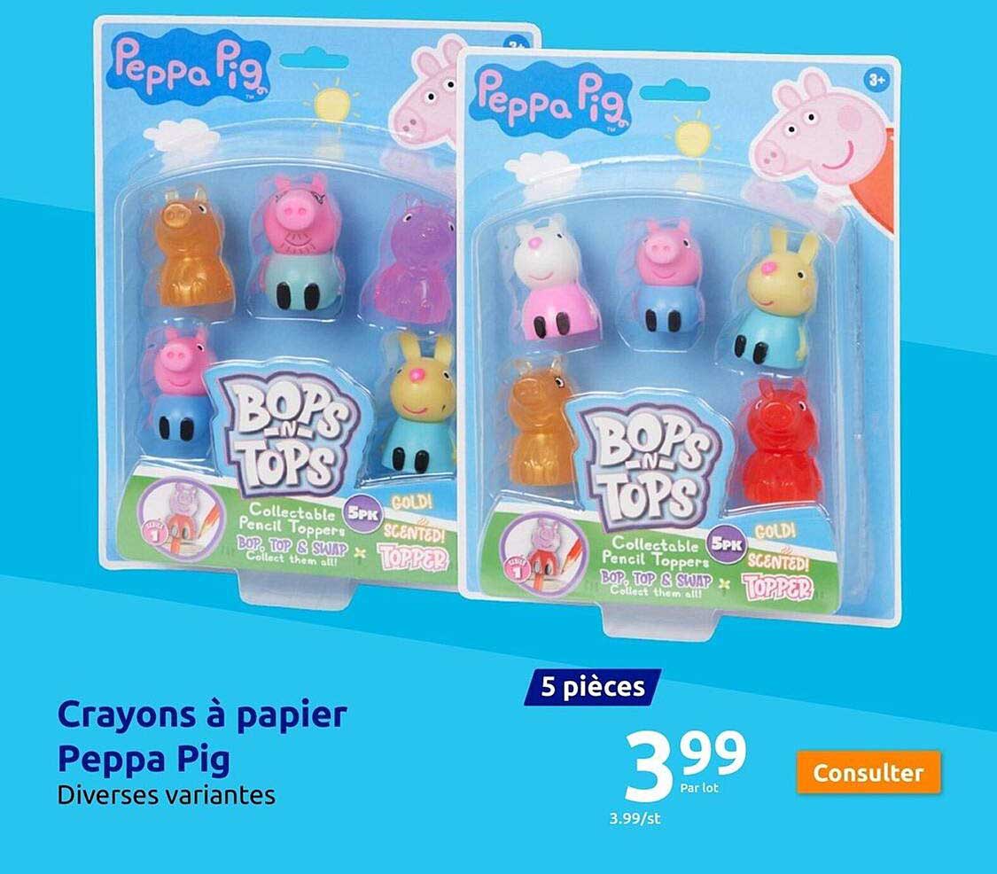 crayons a papier peppa pig