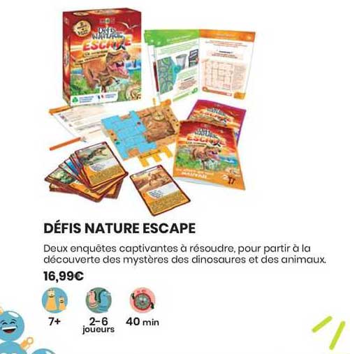 défis nature escape