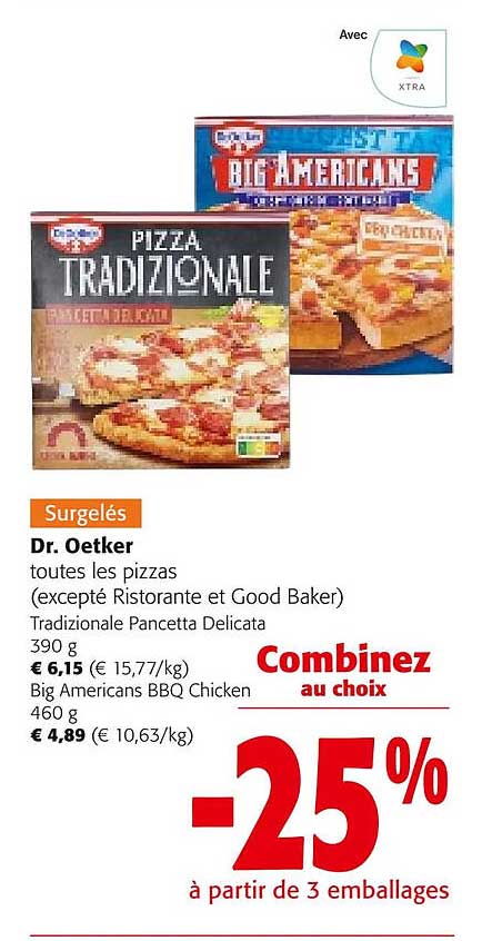 dr. oetker pizzas