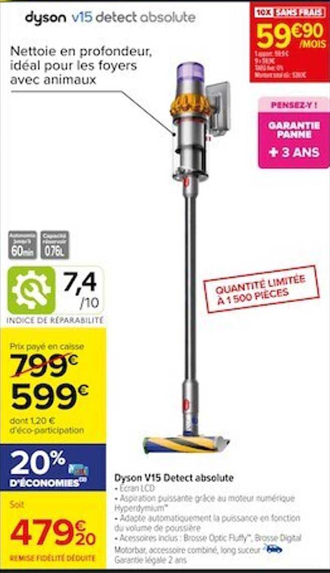 Dyson V15 Detect Absolute