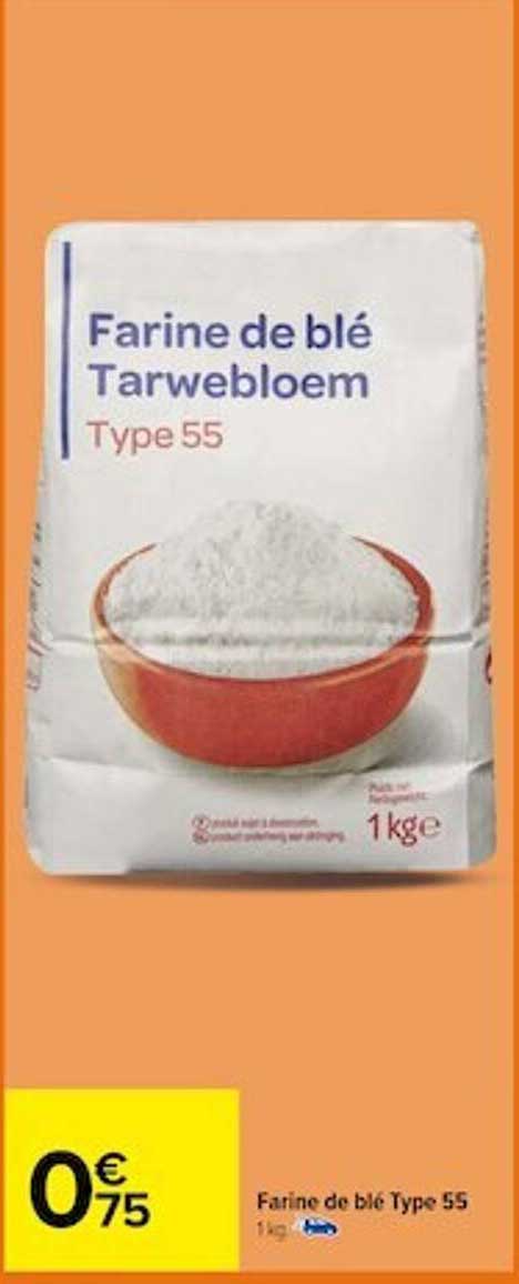 farine de blé type 55