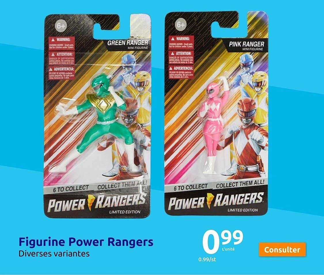 figurine power rangers