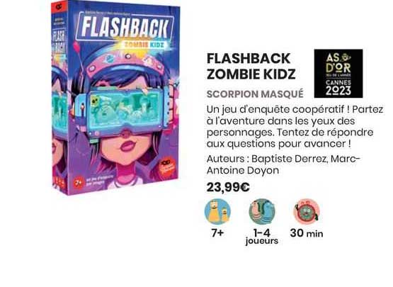 Flashback Zombie Kidz - Scorpion Masqué