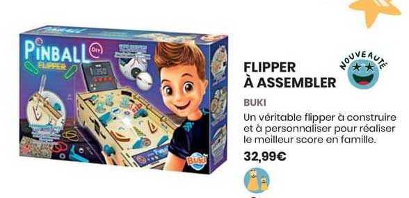 flipper à assembler