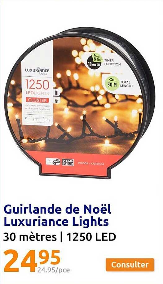 Guirlande De Noel Luxuriance Lights