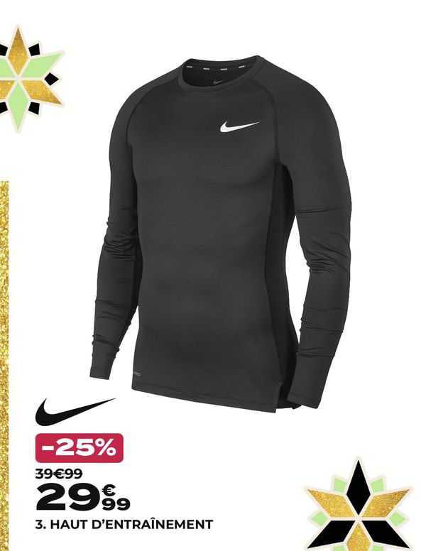 haut d'entraînement nike