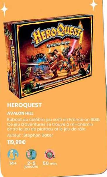 heroquest - avalon hill