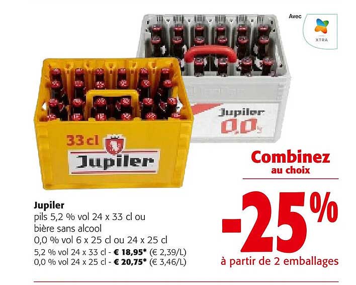 jupiler pils ou bière sans alcool