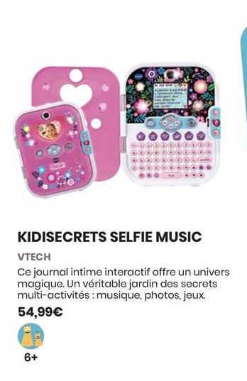 kidisecrets selfie music vtech