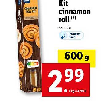 kit cinnamon roll
