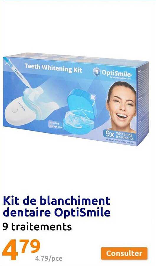 Kit De Blanchiment Dentaire Optismile