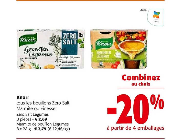 knorr bouillons zero salt, marmite ou finesse