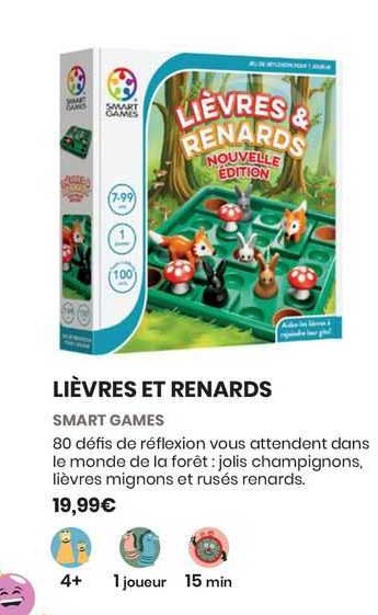 lièvres et renards - smart games