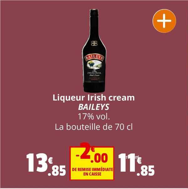 liqueur irish cream baileys