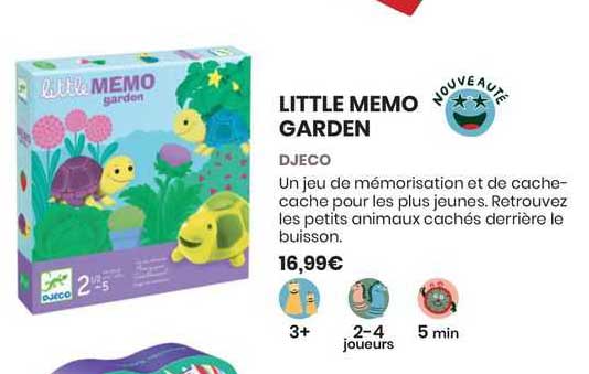 little memo garden djeco