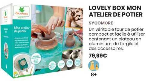 lovely box mon atelier de potier sycomore