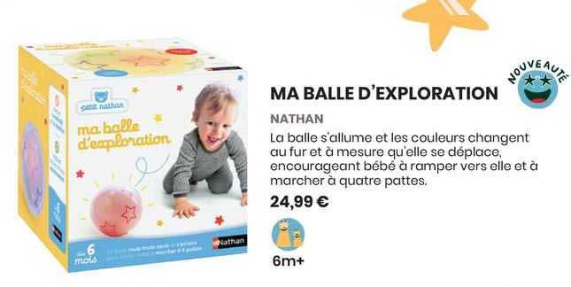 ma balle d'exploration - nathan
