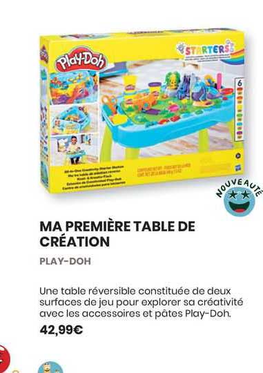 ma première table de création - play-doh