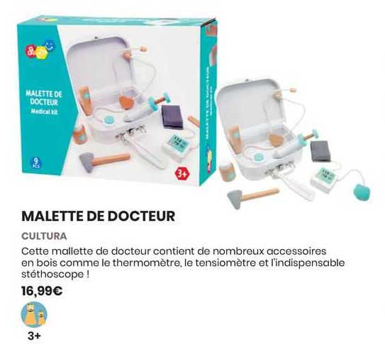 malette de docteur cultura