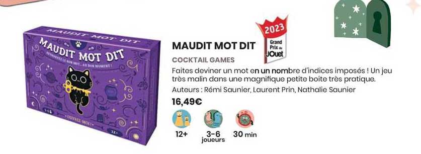 Maudit Mot Dit - Cocktail Games
