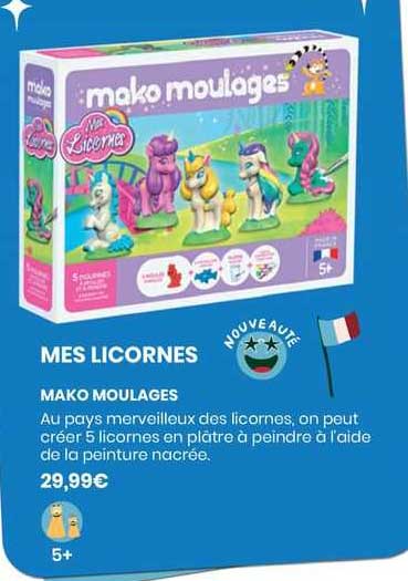 mes licornes mako moulages