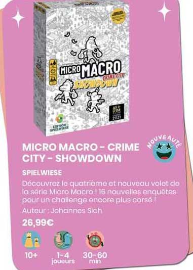 micro macro - crime city - showdown