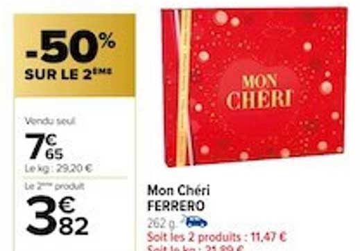 mon chéri ferrero
