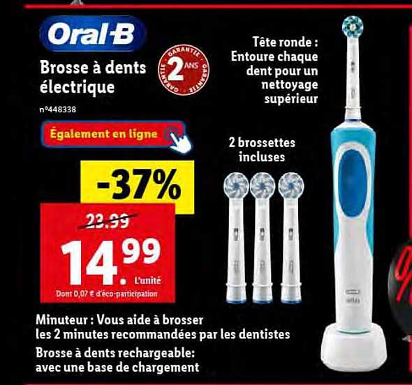 oral-b brosse a dents electrique