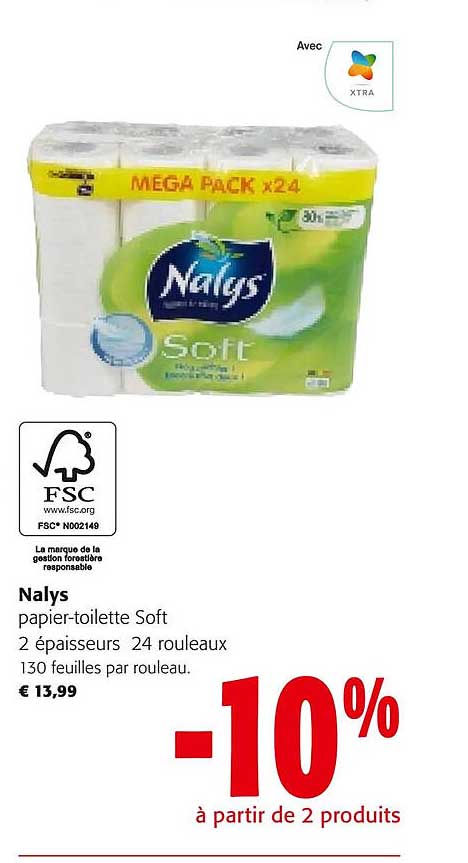 papier-toilette soft nalys