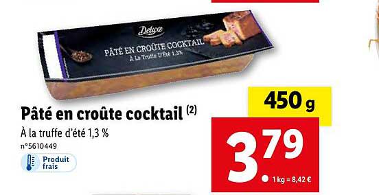 Pate En Croute Cocktail